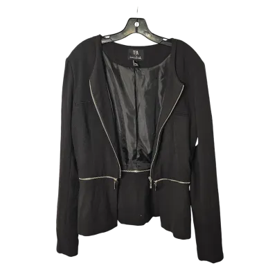 Blazer By Clothes Mentor In Black, Size: 10